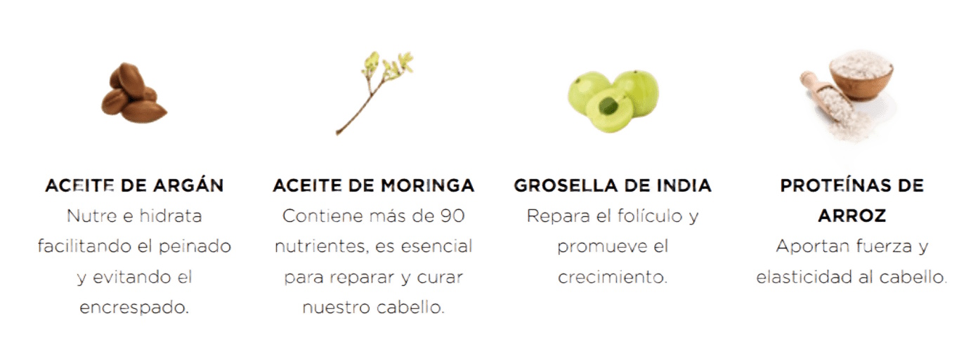 Ingredientes Mousse